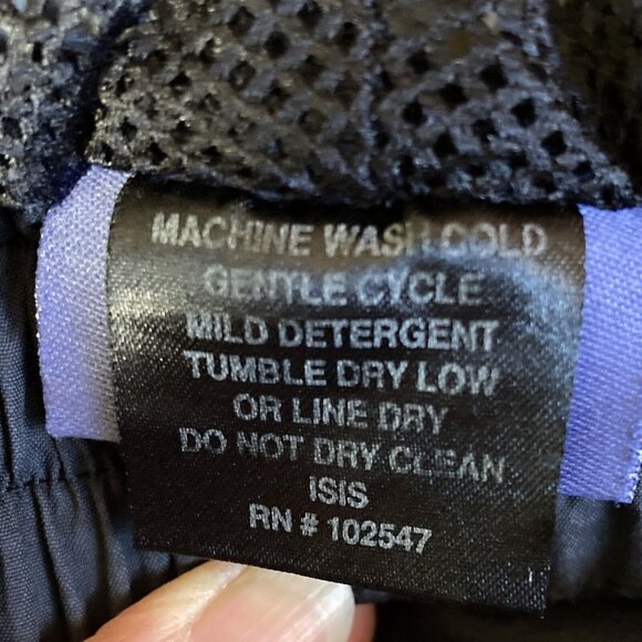 ISIS Women's Black Nylon Outdoor Pants, Size 10 Joggers‎ Hiking Camping Sports - Picture 6 of 16